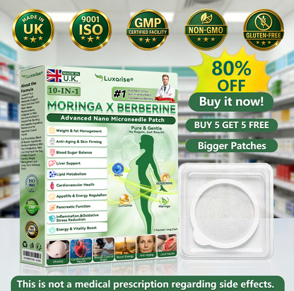 𝑶𝒇𝒇𝒊𝒄𝒊𝒂𝒍 𝑺𝒕𝒐𝒓𝒆  |✅𝑳𝒖𝒙𝒂𝒓𝒊𝒔𝒆® 𝑴𝒐𝒓𝒊𝒏𝒈𝒂 & 𝑩𝒆𝒓𝒃𝒆𝒓𝒊𝒏𝒆 10-𝑰𝑵-1 𝑨𝒅𝒗𝒂𝒏𝒄𝒆𝒅 𝑵𝒂𝒏𝒐 𝑴𝒊𝒄𝒓𝒐𝒏𝒆𝒆𝒅𝒍𝒆 𝑷𝒂𝒕𝒄𝒉 (𝐎𝐧𝐜𝐞 𝐃𝐚𝐢𝐥𝐲, 𝐯𝐢𝐬𝐢𝐛𝐥𝐞 𝐜𝐡𝐚𝐧𝐠𝐞𝐬 𝐢𝐧 𝟕 𝐝𝐚𝐲𝐬）𝐎𝐛𝐞𝐬𝐢𝐭𝐲, 𝐃𝐢𝐚𝐛𝐞𝐭𝐞𝐬, 𝐒𝐥𝐞𝐞𝐩 𝐀𝐩𝐧𝐞𝐚, 𝐀𝐧𝐝 𝐉𝐨𝐢𝐧𝐭 𝐈𝐬𝐬𝐮𝐞𝐬🍃